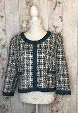 Simon Jeffrey Smart Jacket Woman Coat Uk Size 14 Rrp £79.99(a1) Winter