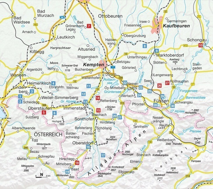 Thumbnail - Einfach Glücklich Wandern - Allgäu | Lisa Bahnmüller (u. A.) |