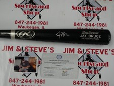 JAY BRUCE SIGNED RAWLINGS BIG STICK PROFESSIONAL MODEL BAT