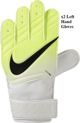 Left Hand Nike GK Match GoalKeeper Soccer Gloves Youth Size