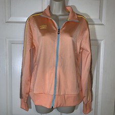 Umbro Women  s Soccer Full Zip Track Jacket Orange Size M