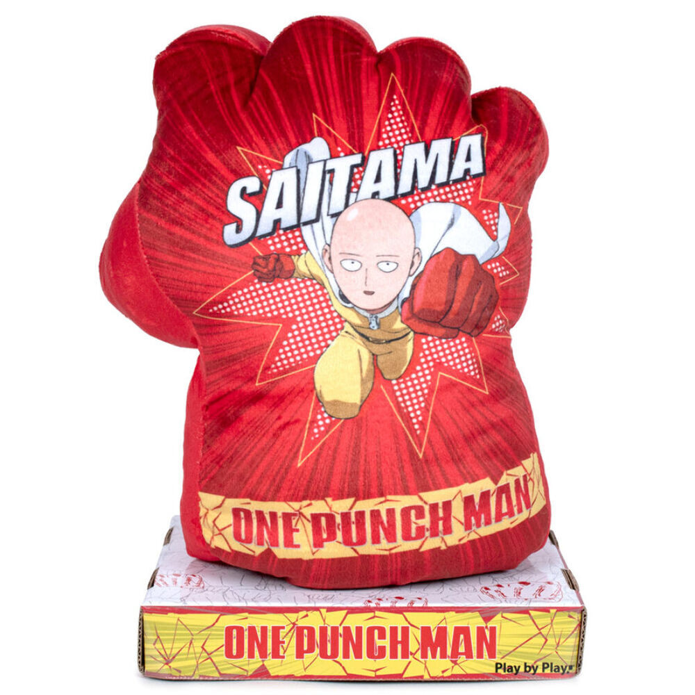 One Punch Man Saitama Glove Peluche 25cm Madhouse