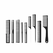 L3VEL3 Hair Comb Set 9pk