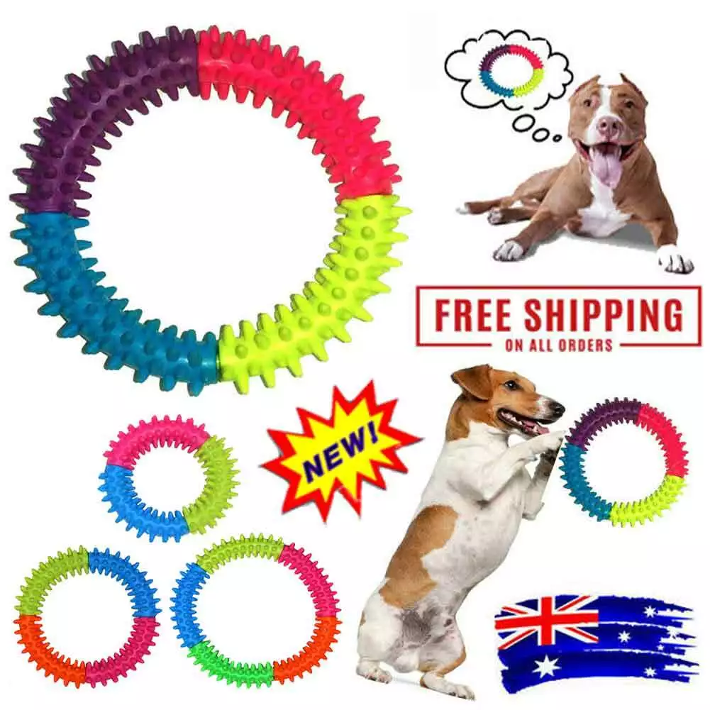 Dog top teething ring