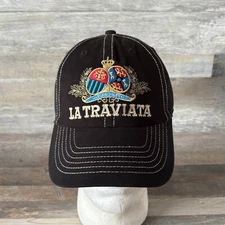 CAO Cigars La Traviata Adjustable Strap Hat Embroidered Baseball Cap
