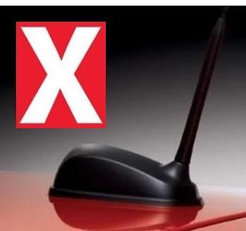 Auto Haaienvin Antenne voor Suzuki Ignis 2020-2024,Radio Signaal AM FM Versterker Sakantenne Car Shark Fin Aerial Antenna Self Adhesive Decoration Auto Dakradio-Accessoires