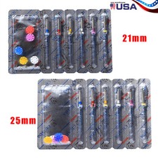 6pcs Dental NiTi Super Files Rotary Endodontic Endo Motor Root Canal 21/25MM USA
