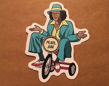 Pearl Jam 2009 Backspacer Release Sticker Eddie Vedder New Johnny G Bike PJ