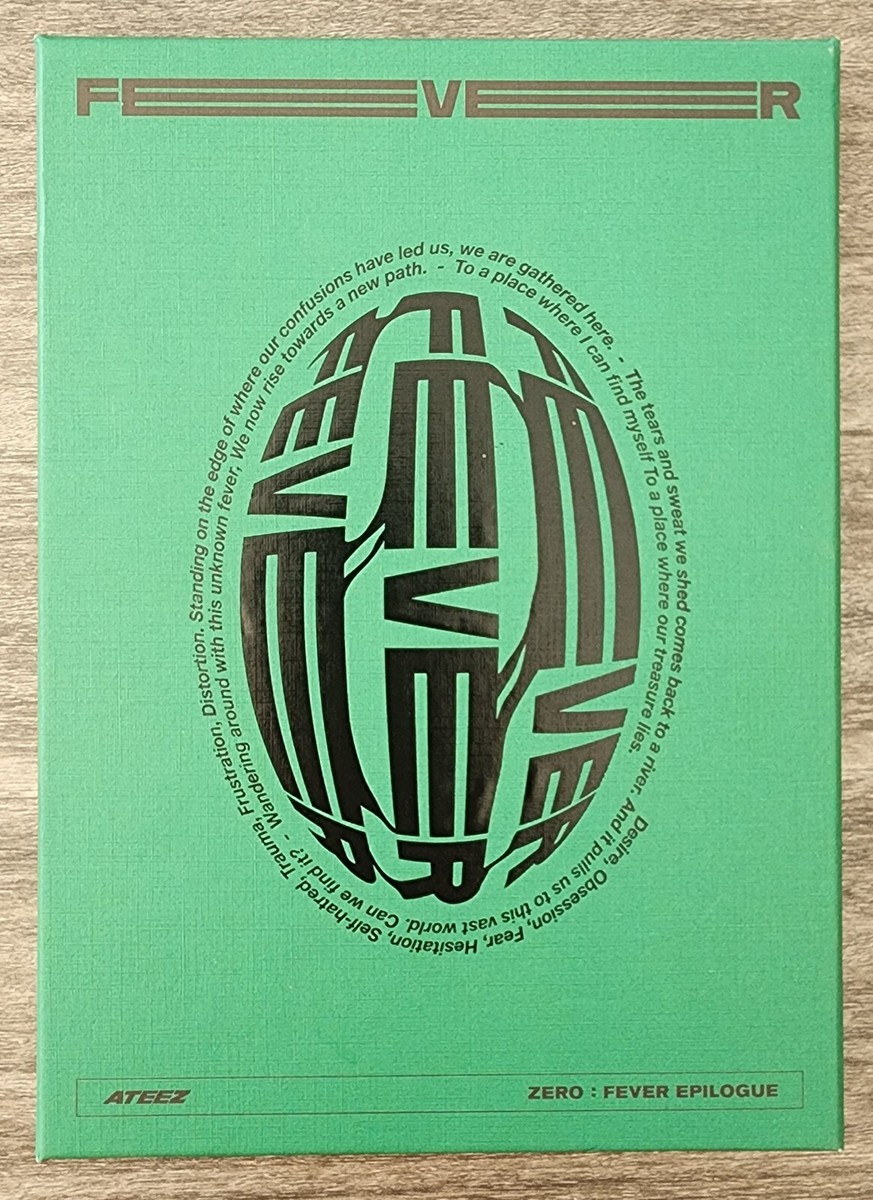 ATEEZ - Zero Fever Epilogue (Green Version) CD Box Set 2021 K-Pop