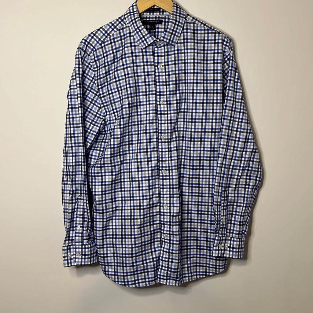 slim fit dress slacks Untuckit Wrinkle-Free Grant Shirt - Green main image 1