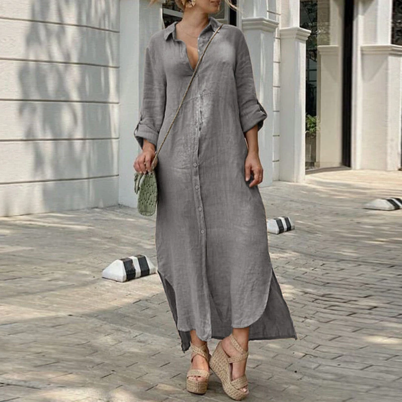 Button down sale summer dress