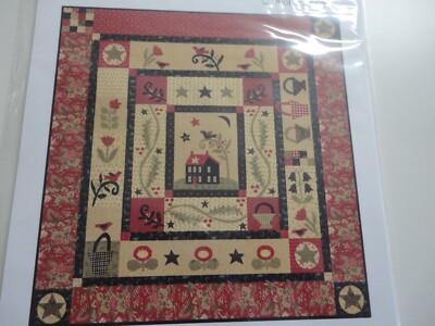 Quilt Pattern Fern Hill von Jan Patek, 12 Month BOM, Moda Fabrics, Patchwork