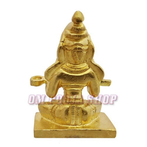 Annapurna Devi Idol Stateu dea indù Panchdhatu metario per tempio di casa - Foto 3 di 5