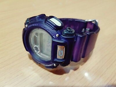 VTG G-Shock DW9000K Rare Dark Purple Jelly Dolphin&Whales VTG G-Shock DW9000K Rare Dark Purple Jelly Dolphin&Whales