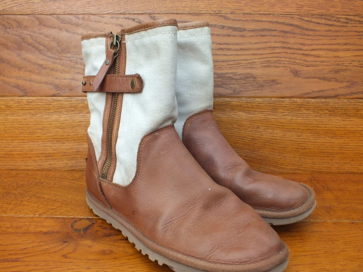 Ugg canvas best sale boots
