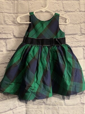 blue and green plaid christmas dress Womens Matching Family Christmas Long Sleeve Plaid Flannel Knit Tiered Dress - GREEN