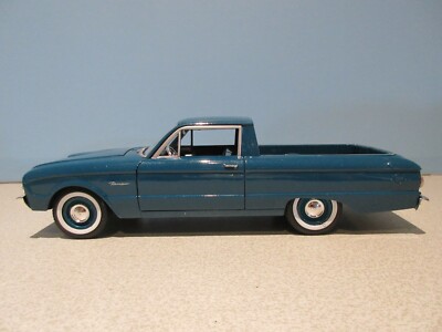 NWB 1:24 Scale MOTORMAX Timeless Legends Teal 1960 FORD RANCHERO Diecast