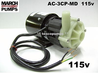 March pump AC-3CP-MD 115v 60 hz 0130-0018-0100 PMA500