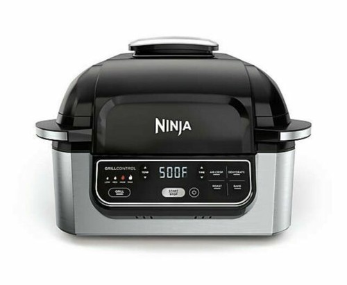 Ninja AG302 5-in-1 Indoor Grill - Schwarz & Silber - Bild 1 von 1