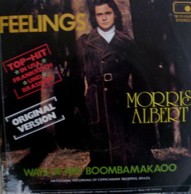 7'' 1975 DAS ORIGINAL IN VG+++! MORRIS ALBERT : Feelings