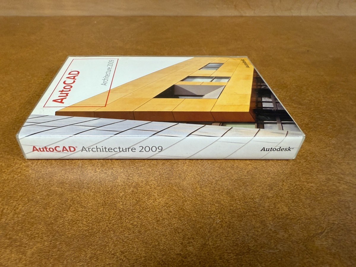 Autodesk AutoCAD Architecture 2009 Disc (DVD only) No codes | eBay