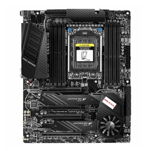 MSI TRX40 PRO 10G supporta CPU Advanced Micro Devices 3960x 3970x 3990x. TRX40 scheda madre usata - Foto 1 di 2