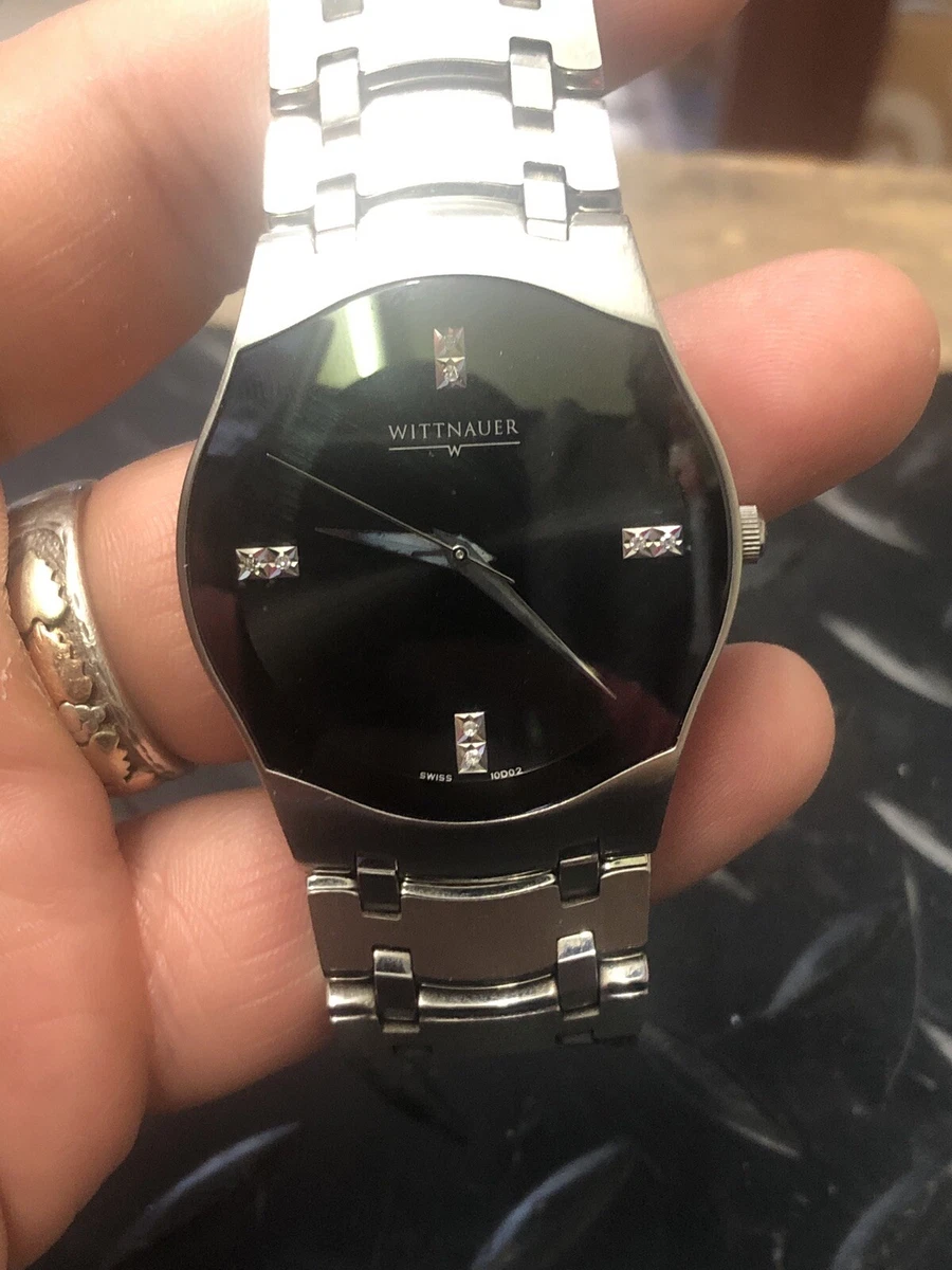 Wittnauer crystal shop men's watch