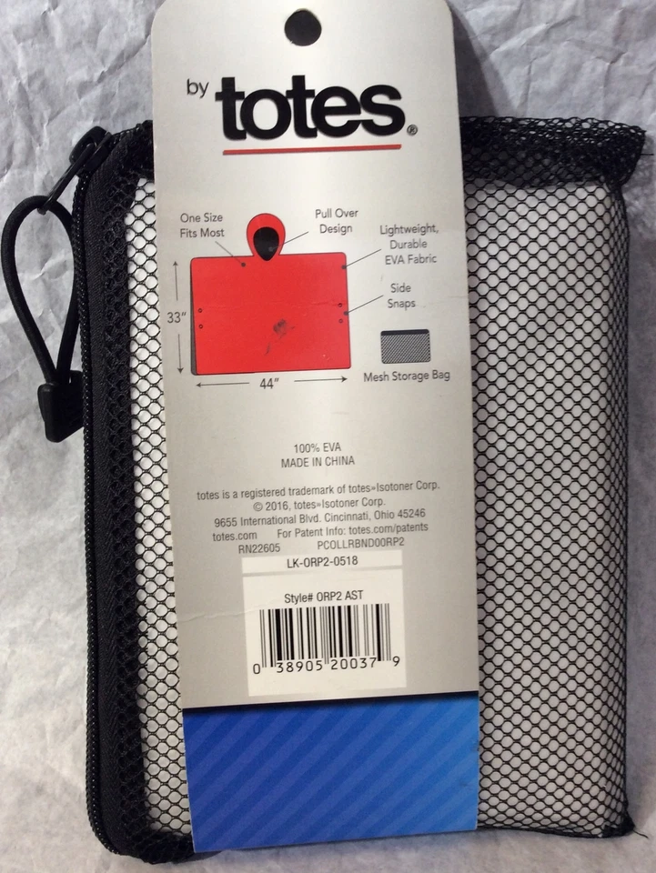 Poncho impermeable Totes Youth blanco, ORP2 AST, LK-ORP2-0518 Foto 2 de 2