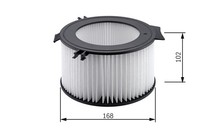 Bosch 1 987 432 056 Filter, Innenraumluft For VW