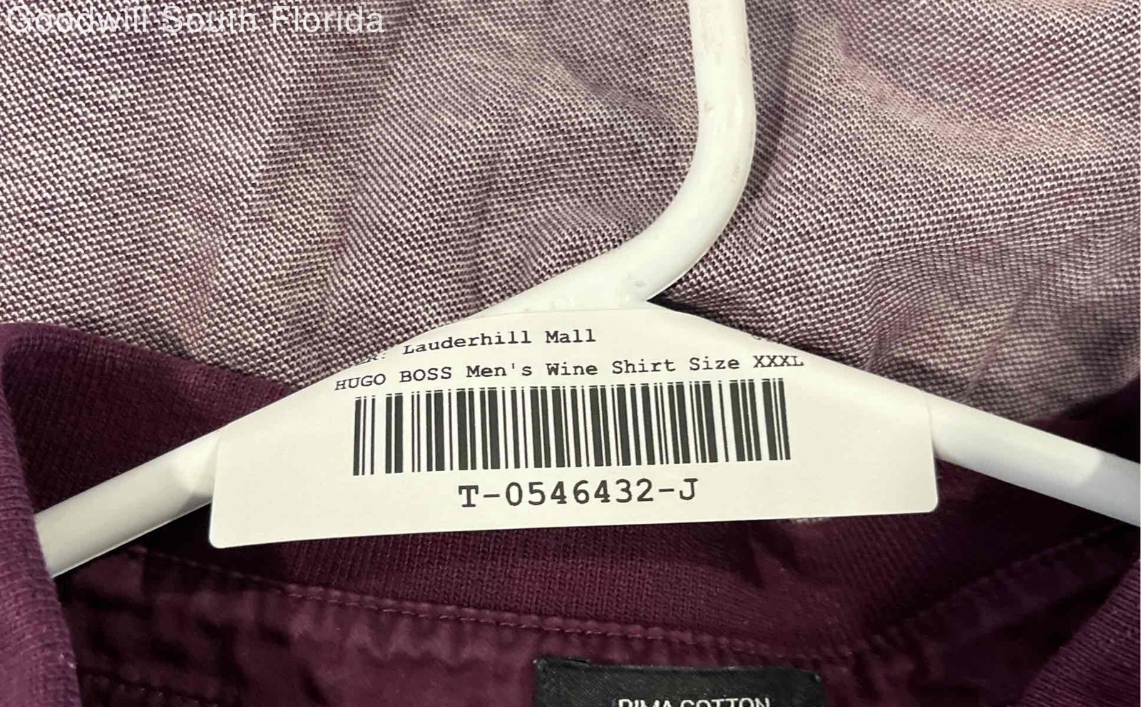 Hugo Boss Mens Wine Short Sleeve Collared Golf Polo Shirt Size XXXL thumbnail 5