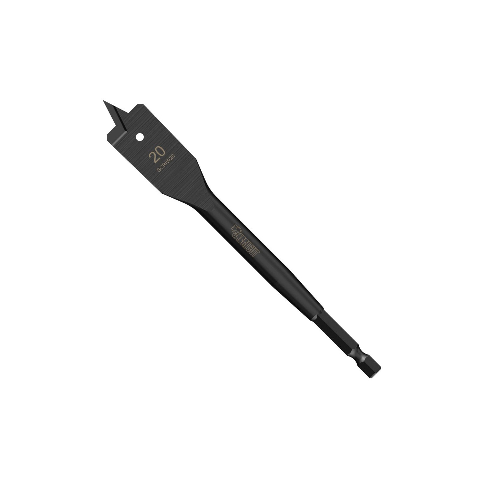 SabreCut 1pc 20mm x 152mm Impact Rated Spade Bit For Softwood Hardwood