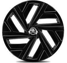 Original Skoda Enyaq / Elroq Satz 19 Zoll Radkappen Radzierblenden schwarz 4Stk. Original Skoda Enyaq / Elroq Satz 19 Zoll Radkappen Radzierblenden schwarz 4Stk.