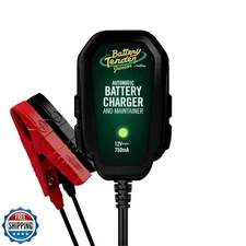 Battery Tender Junior 12V, 750mA Charger and Maintainer: Automatic 12V Powers