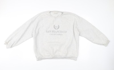 Kaiia Damen grau Pullover Sweatshirt Größe 12 San Francisco Logo