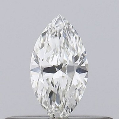 0.18 Karat Echt Natürlich GIA Zertifiziert Loose Marquise Schliff Diamant Farb I