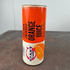 Vtg c.1970s GIANT FOOD Frozen Orange Juice Concentrate Food Packaging - Prop