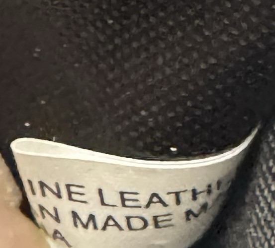 Black Patchwork Soft Leather Zip Around Wallet Cr… - image 6