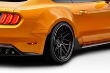 For 2015-2023 Mustang Couture Grid Wide Body Rear Fender Flares - 4 Piece