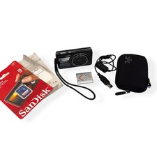 SONY Cyber-Shot DSC-W650 Digital Camera 16.1MP 5x Optical Zoom Black Auto Focus