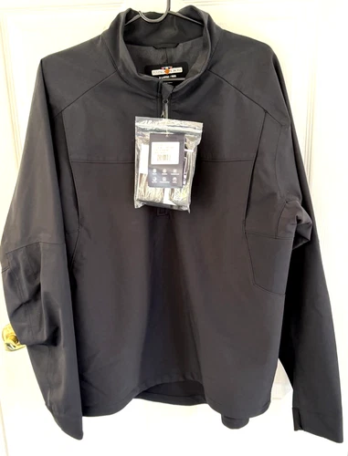 NWT XL REG FLYING CROSS MENS DUTYGUARD HT PULLOVER JACKET 57100 LAPD NAVY - product listing photo