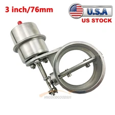 3 inch Exhaust Control Valve Vacuum Actuator Activated Open Style Dump Valve