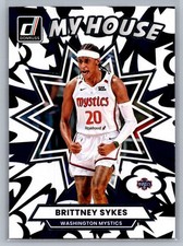 Brittney Sykes 2025 Donruss WNBA #18 Washington Mystics My House