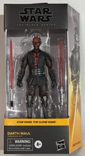 Star Wars DARTH MAUL The Clone Wars 6" Action Figure The Black Series #11 F4356