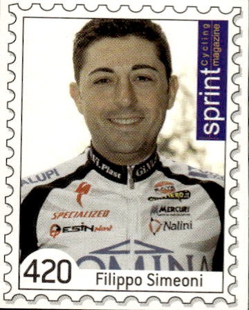 Figurina Ciclismo Sprint Cycling Magazine 2004 # 420 Filippo Simeoni