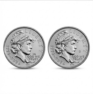 2026 P + D SemiQ Emerging Liberty Dime Set America 250 Pair Semiquincentennial 