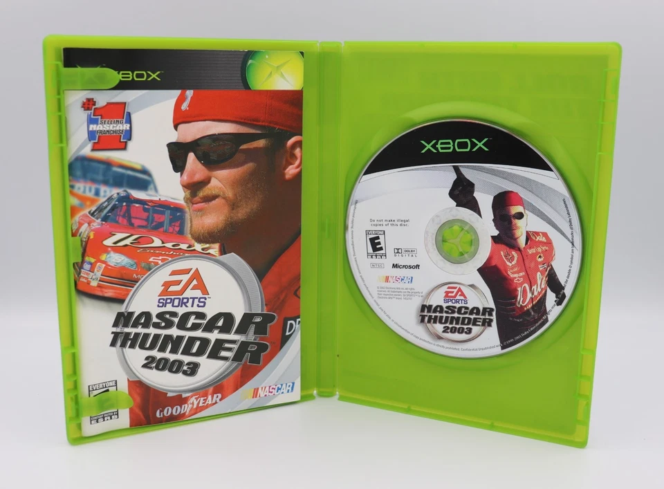 NASCAR Thunder 2003 Microsoft Xbox Game CIB Complete Used NO US TARIFFS - Image 3 of 3