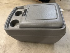 78-91 1978-1991 Ford Truck Bronco Center Console Wkeyed Locking Latch Lt Gray