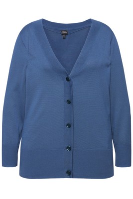 Kaschmir Strickjacke Strickjacke Grau Mit KnÃ¶pfen Damen Ulla