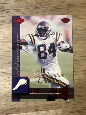 Randy Moss 1999 Collector's Edge Millenium Collection Advantage Red Vikings