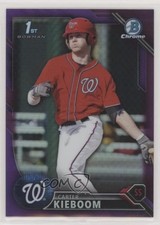 2016 Bowman Draft Chrome Picks Purple Refractor /250 Carter Kieboom #BDC-16 0a7v